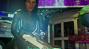 Hot black haired babe wants to dance before I fuck her!