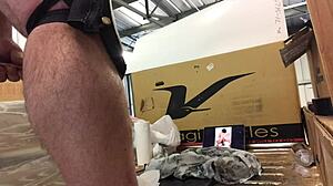 One more fucking with that machine on my fat ass