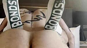 this little bear begged for my cock at home