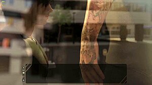 move the chains in this 3d anime bondage game, sexy mature girl tied up?