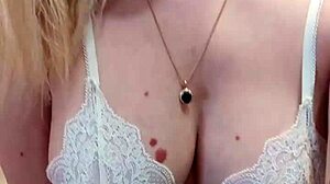 Beautiful Woman Fingering In Stockings With Loud Orgasm