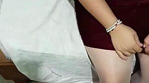 unknown woman asks for company then anal creampie