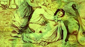 Vintage EROTIC Illustration From Retro Anime Hentai Cartoon