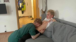 How deep can I suck my stepbrother's huge cock and taste his cum?