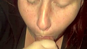 quick intimate moment with blue-eyed girl before heading to work