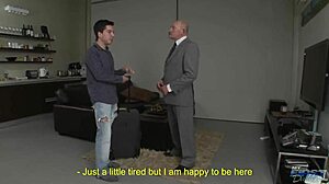 Twink Nails Muscular Stepdad While Mom's Away