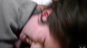 Skinny 18+ Girl Disciplined Hard by Muscular Guy for Truth