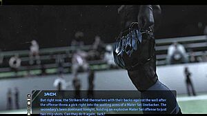 3D anime bondage igra seksi zrela vezana lancima