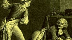 In this vintage erotic illustration, what anime hentai secrets does it hold?