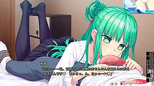 Kirika Plays Hentai Game With Small Breasts