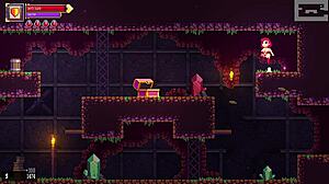 scarlet maiden let's play part 2 conquering 2nd floor boss in rogue-like game