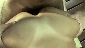 blonde babe heads to motel for porn actress test 😏