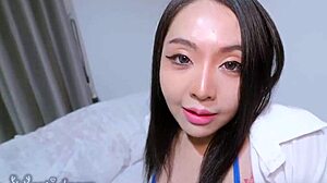 Busty Babe Grinds And Orgasms 😍