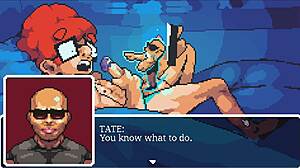 Muscular Girl Sucks Cock After Gym Training