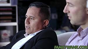 Adorable teen has intense fuck session and receives facial