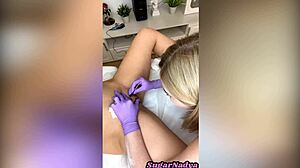 Depilation Of A Beautiful Hairy Pussy By Sugarnadya