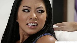 perverted guy in front of a girl