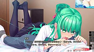 Kirika Plays Hentai Game With Small Breasts