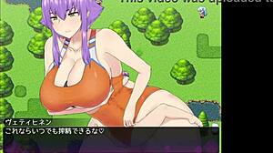 Succubus Hentai Game With Big Boobs Footjob Creampie