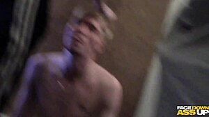 group engages in double penetration at party event