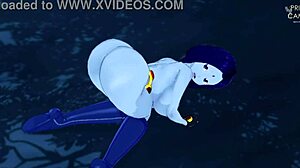 Raven From Teen Titans Gives Horny JOI And Facial In Dark Forest With Big Thighs