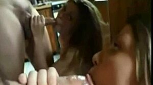 teen sucks big dick to cumshot