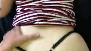 Amateur Young Big-Ass Girl Bends Over for Anal