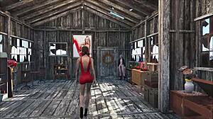 Fallout 4: Sexy brunette at home 😍