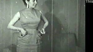 Retro Striptease in Vintage Style 😊