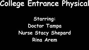 rina arem gets humiliating gyno exam required for new students by doctor tampa tampa university entrance physical movies girlsgonegyno com
