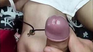 white moon deepthroats that big cock