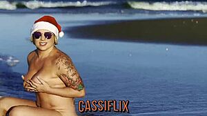 Mamãe Noel Estava Passeando Na Praia E Recebeu De Presente Leitinho No Rosto Assista Completo No Cassiflix