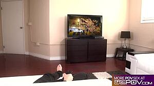 christy mack gets deep face fucked