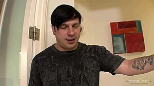 brunette titty fucks white dick before hardcore plowing