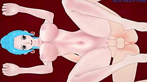 Nefertari Vivi and Black Maria in One Piece Hentai