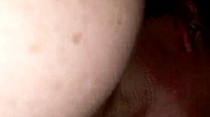fucked my wife in lingerie, feeling deep emotions as i cumshot on her pussy close-up.