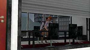 Qwert's office story in 3d animation