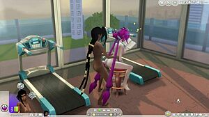 SIMS 4 Shemale Sex Compilation with Futa Anal and Feet