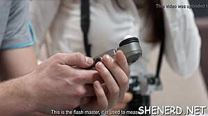 Compliant nerd in a hot act