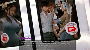 Academy 214 game with anime hentai elements