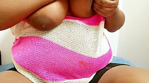 Sexy Amateur Babe with Big Tits Poses