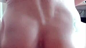 good anal fuck with my plug leads to big cumshot