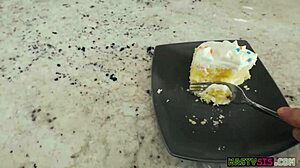 Little Stepsister Angel Windell Chooses Pie Over Cake