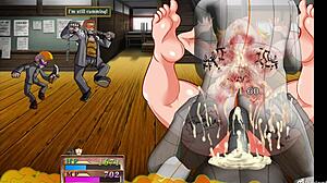 Kamikaze Kommittee Ouka RPG 2 features curvy teen in wild animated banging.