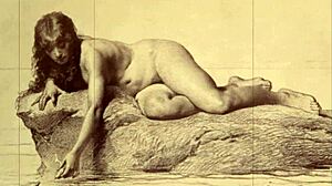 vintage erotic illustration from retro anime comic hentai