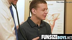 Monster Cock Stretches Petite 18+ Boy's Tight Ass at Hospital. Funsizeboys.net Delivers Raw Action!