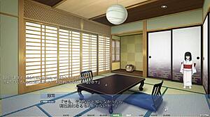 yunagi route festival party in akumeru family hentai