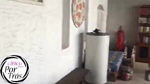 Amazing! John Coffee Reveals His Big Cock To Latina Milf Newcomer!