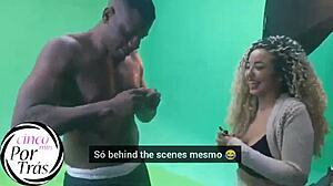 Amazing! John Coffee Reveals His Big Cock To Latina Milf Newcomer!