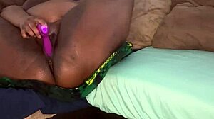 BBW Pussy Gushes On Couch